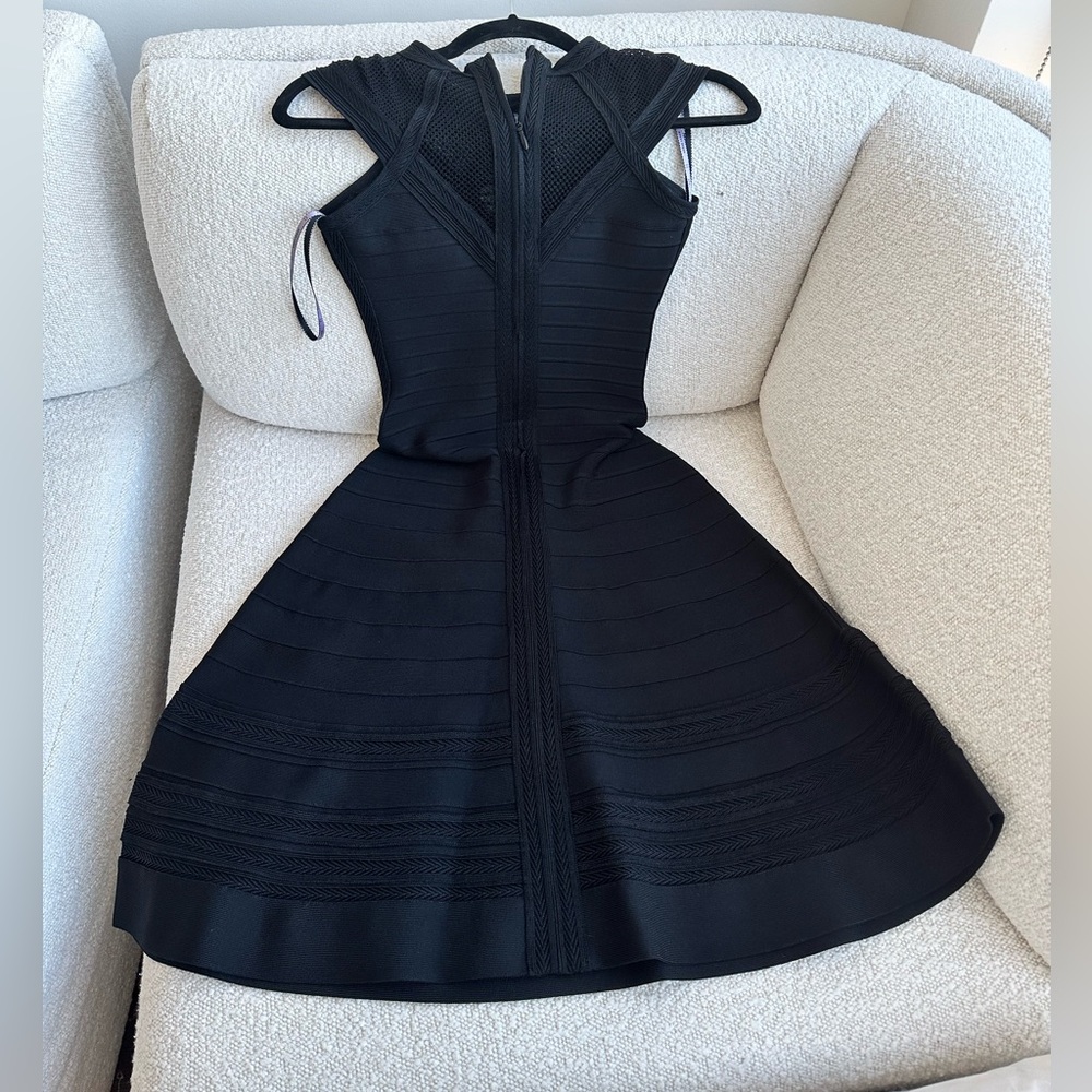 Beautiful Herve Leger midi sleeveless dress